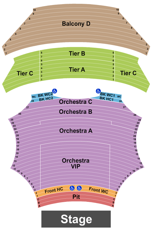 ASU Gammage Beetlejuice Seating Chart